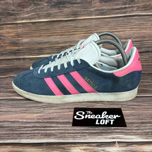 Adidas Women's Gazelle Ink Lucid Pink Women's Casual Lace Up Sneakers Size 9.5 - Picture 3 of 8